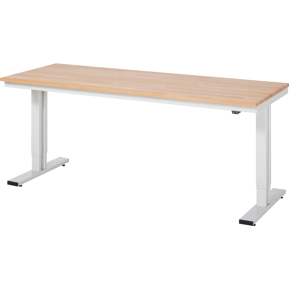 Werktisch adlatus Buche 2000x800x720-1120mm