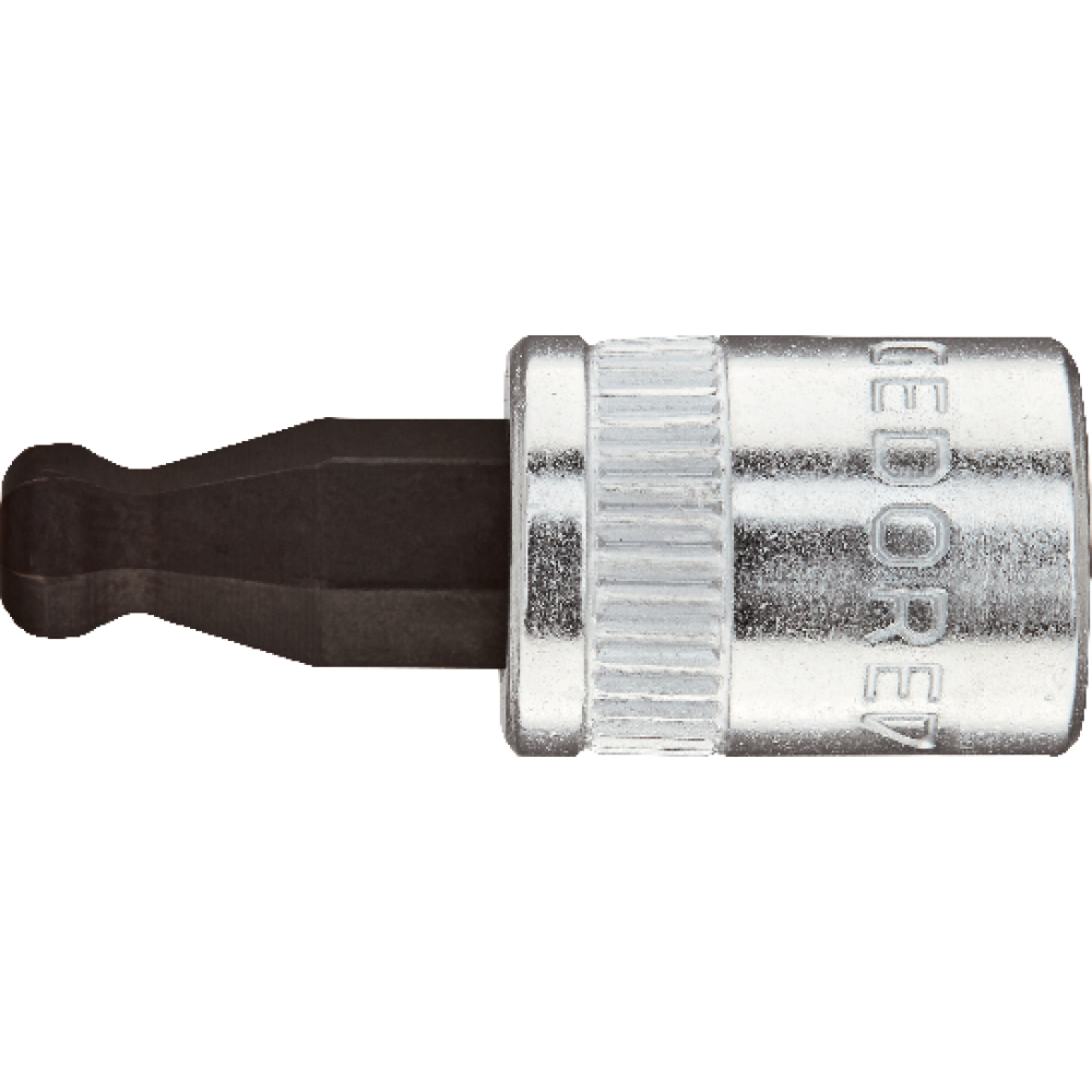 Schraubendrehereinsatz 1/4" Innensechskant mit Kugelkopf 5x28mm