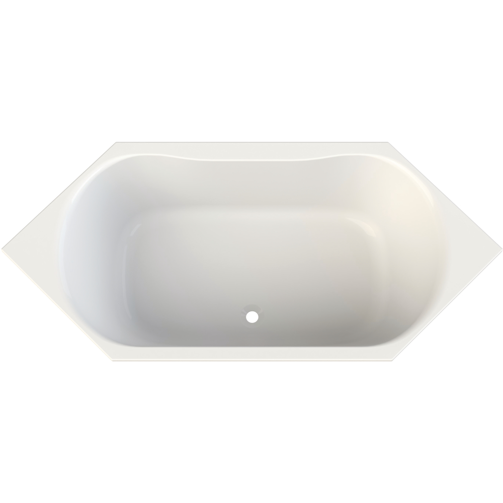 Sechseckwanne FORMAT Design Acryl