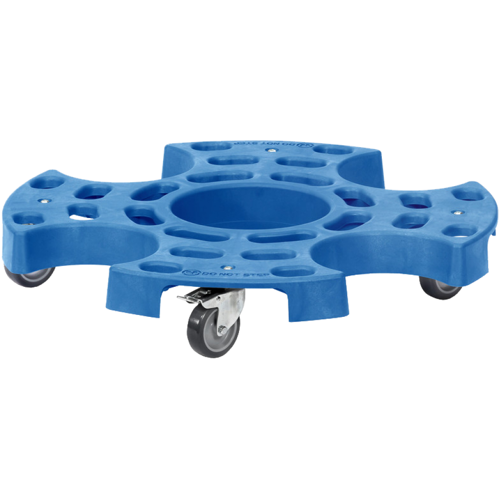 Reifen-Roller 4547 Ladefläche Ø 700 mm 4 Lenkrollen Vollgummi Rad-Ø 100 mm
