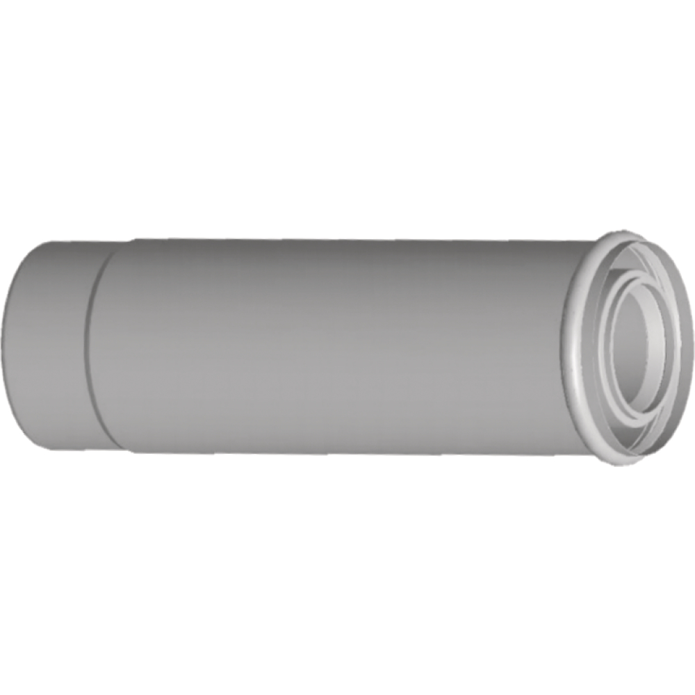 Schiebemuffe Wolf 230mm DN60/100 Trennvorrichtung