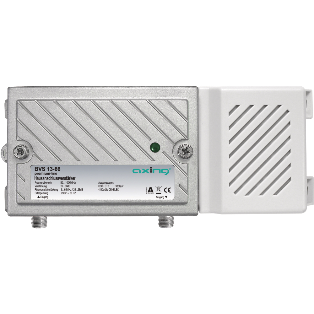 BK-Hausanschlußverstärker BVS13-69N 30dB / 98dB uV
