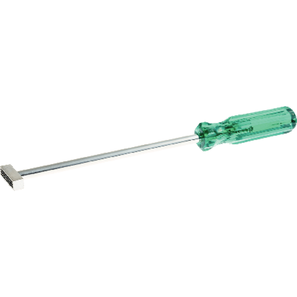 Diamant-Vielkorn-Abrichter 40x10mm 3reihig gesetzt Form T mit Handgriff