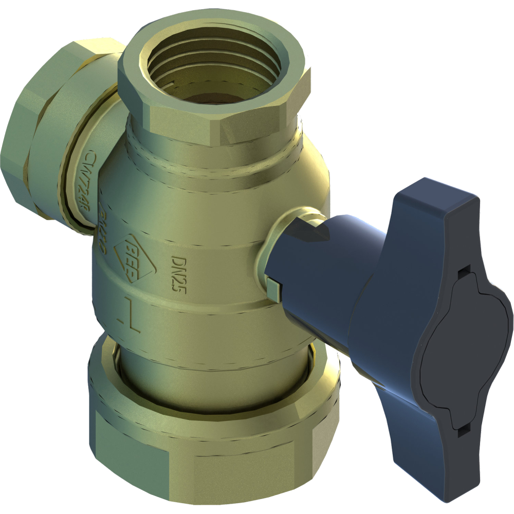 BOSCH Ersatzteil TTNR: 8738809111 Kugelventil  (Filter) G1"x 1 1/2"
