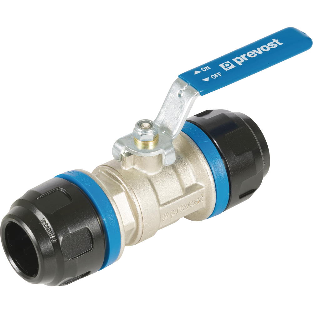 Kugelhahn für Aluminium- rohr 32mm