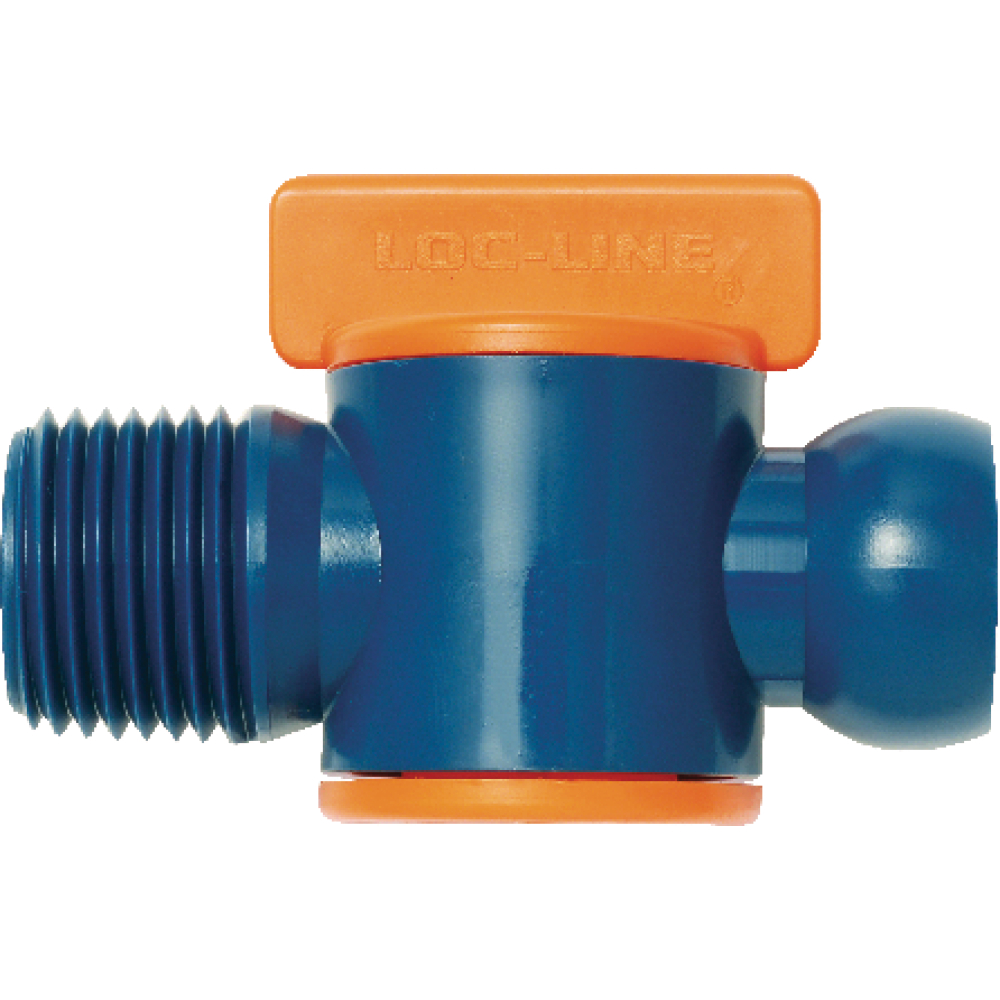 Abstellhahn 2-teilig für Kühlmittelschlauch 1/2"