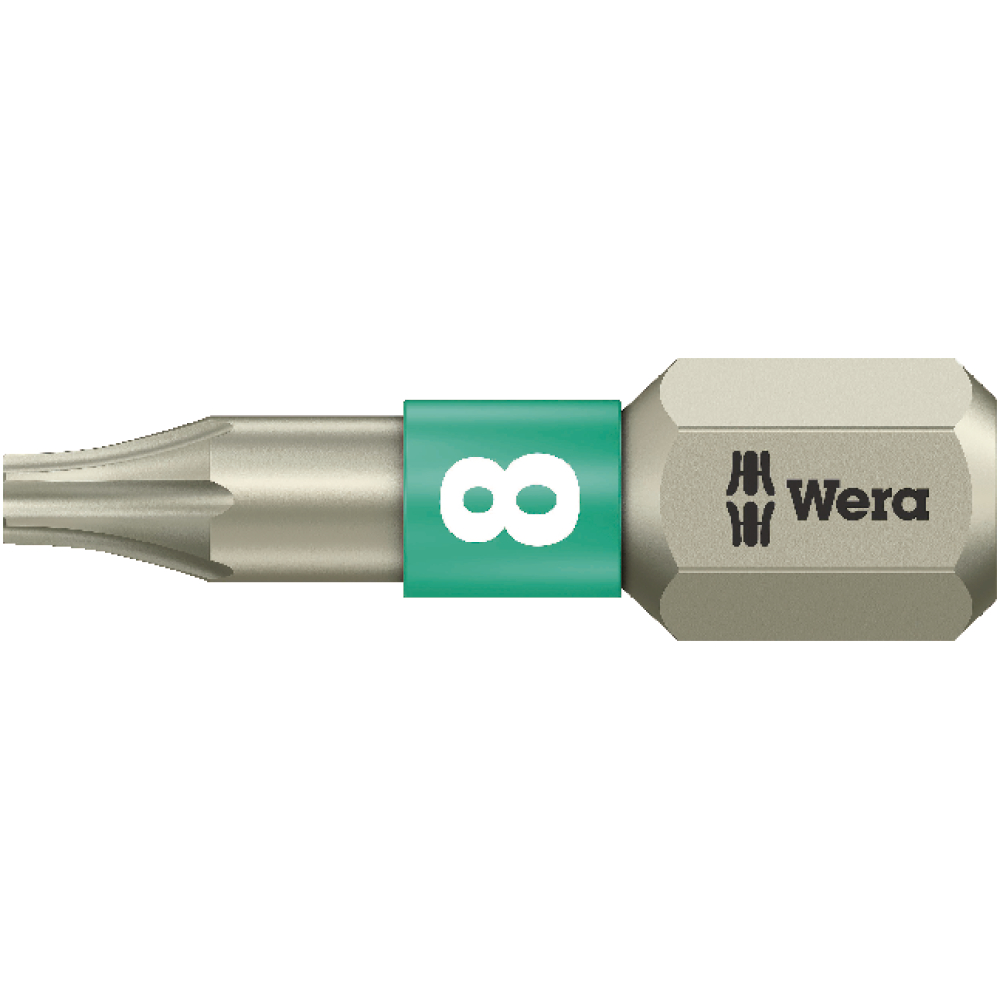 Bit rostfrei 1/4" DIN3126C6,3 T30x25mm Wera