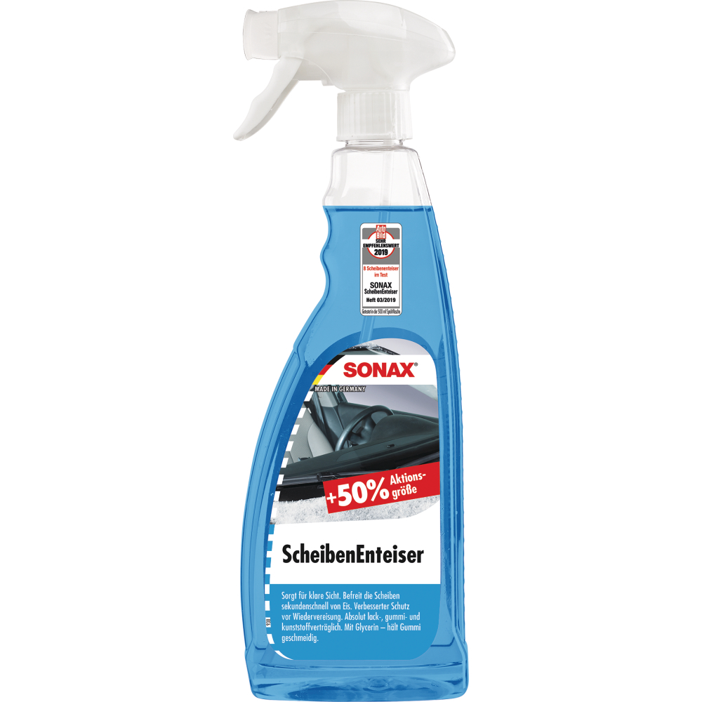SONAX ScheibenEnteiser PET-Sprühflasche 750 ml