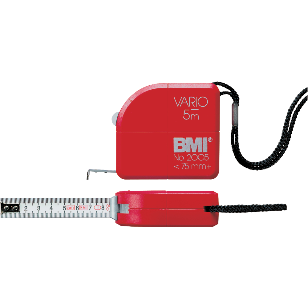 Taschenbandmaß Vario 2m mit automat. Bandrücklauf
