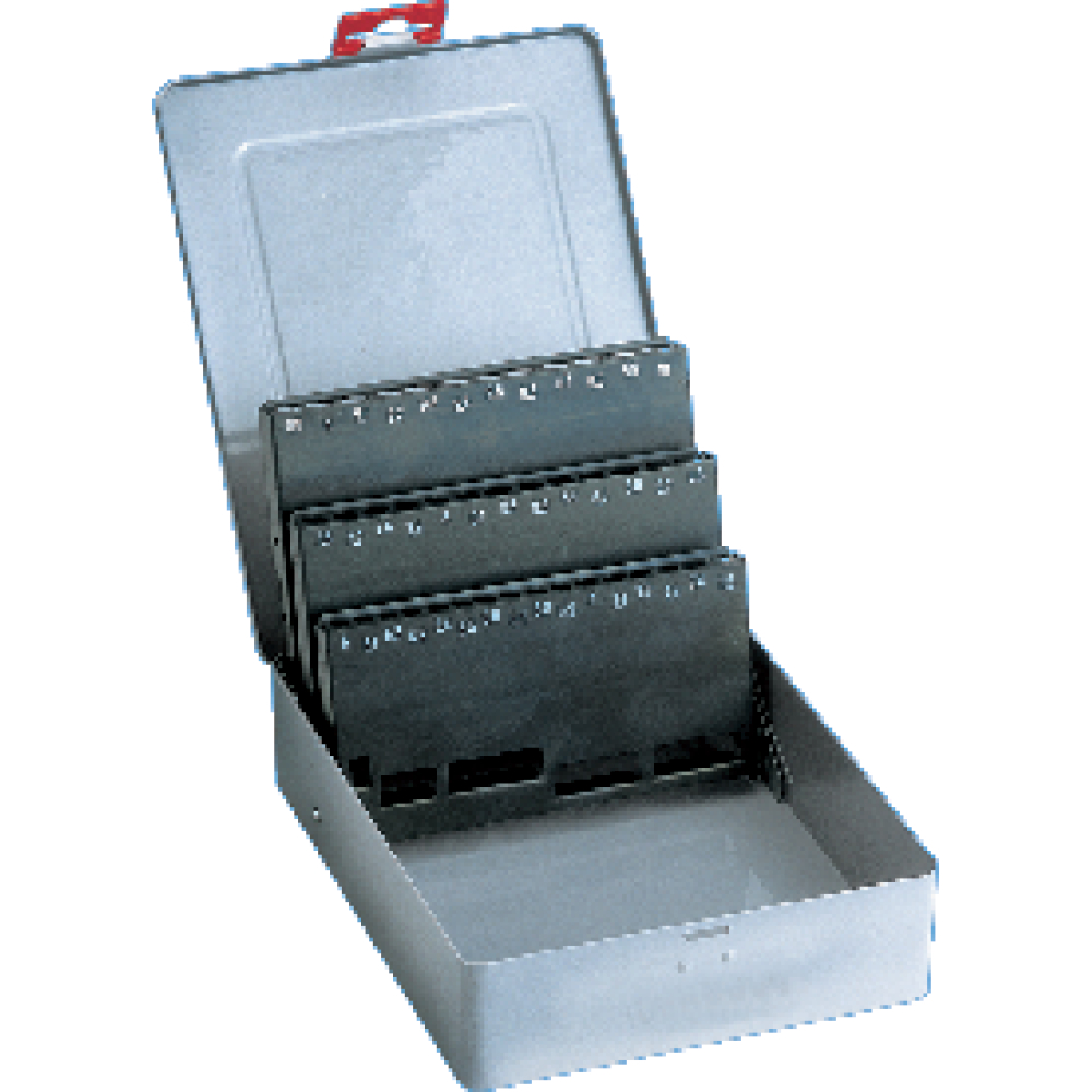 Metallkassette, leer