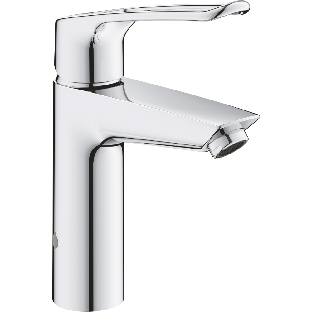 Waschtischarmatur Eurosmart 23987_3 M-Size Verbrühschutz offener Hebel chrom