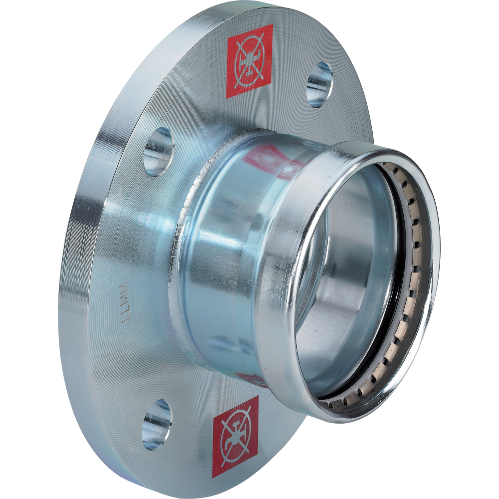 Viega Flanschübergang Prestabo XL 1159.1XL in 76,1mm (DN65) Stahl verzinkt