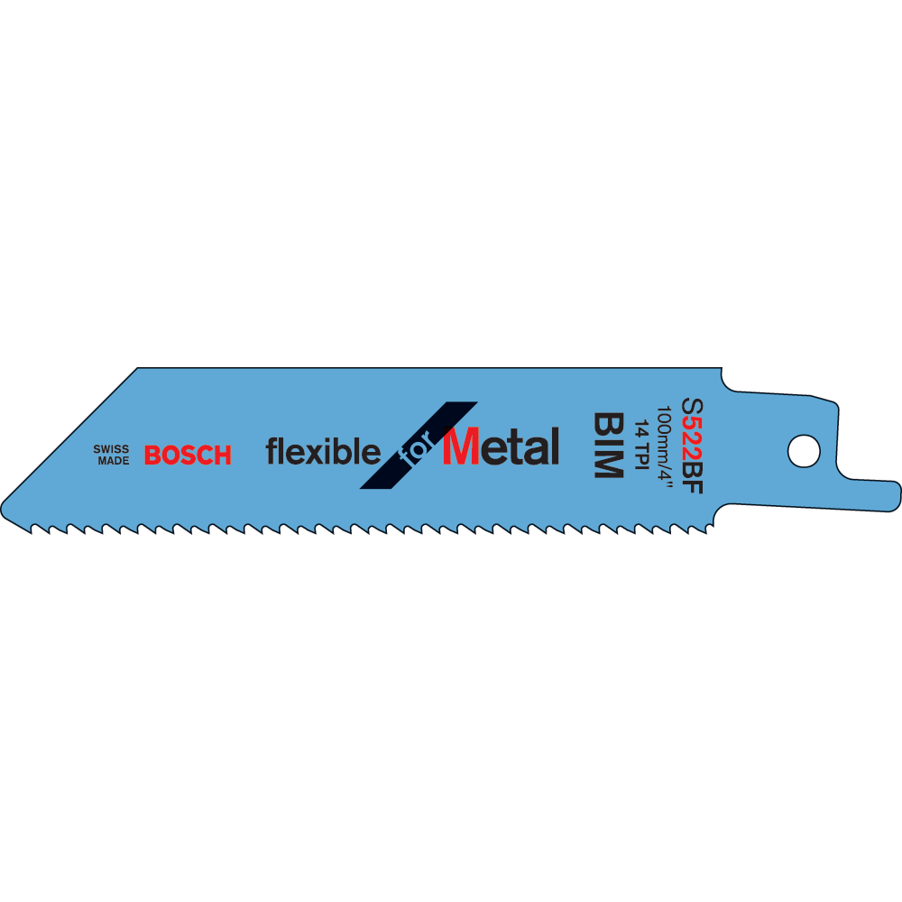Bosch Säbelsägeblatt S 522 BF Flexible for Metal 5er-Pack