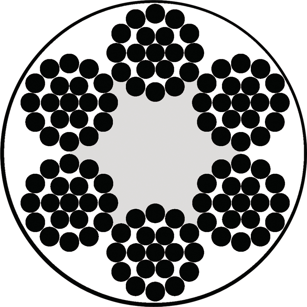 Stahldrahtseil 3-4mm kunststoffummantelt Rolle á 200m