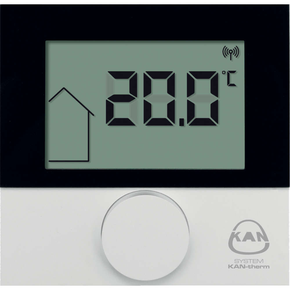 KAN-therm Raumthermostat Smart Funk 868 MHz LCD inkl. Bodenfühler