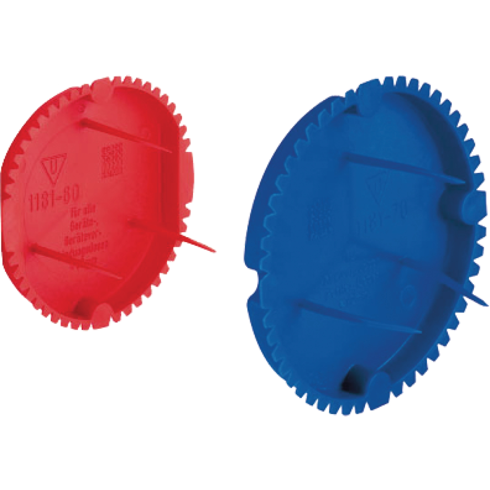 Signaldeckel für Geräte- dosen 60mm 1181-60