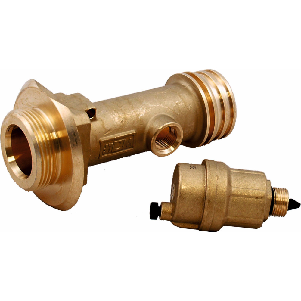 Wolf Vorlaufrohr 1 1/2" m.Entl. 6bar für COB