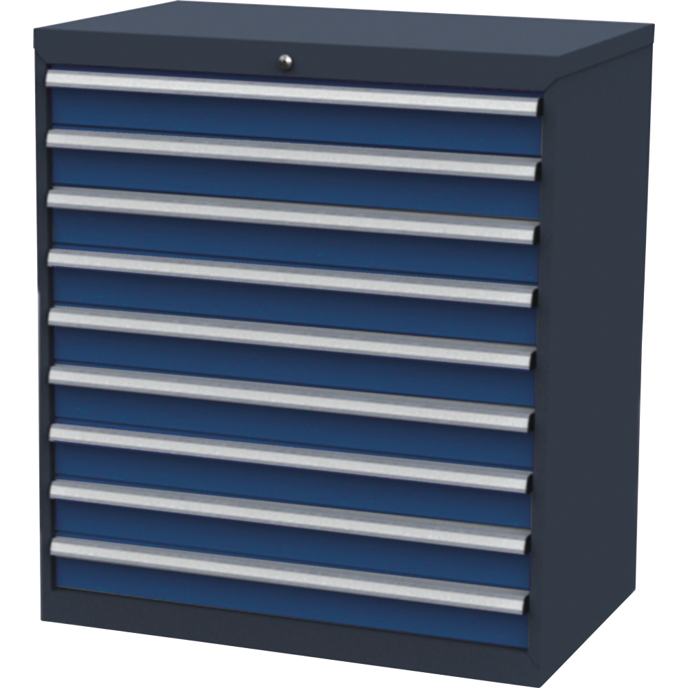 Schubladenschrank FS9 9S H1020mm RAL7016/5010FORUM