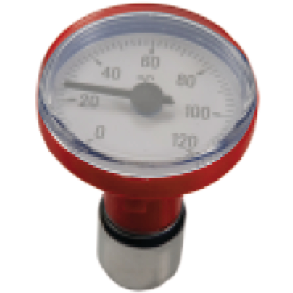 Thermometer Blau R540F mit Steckvorrichtung 120°