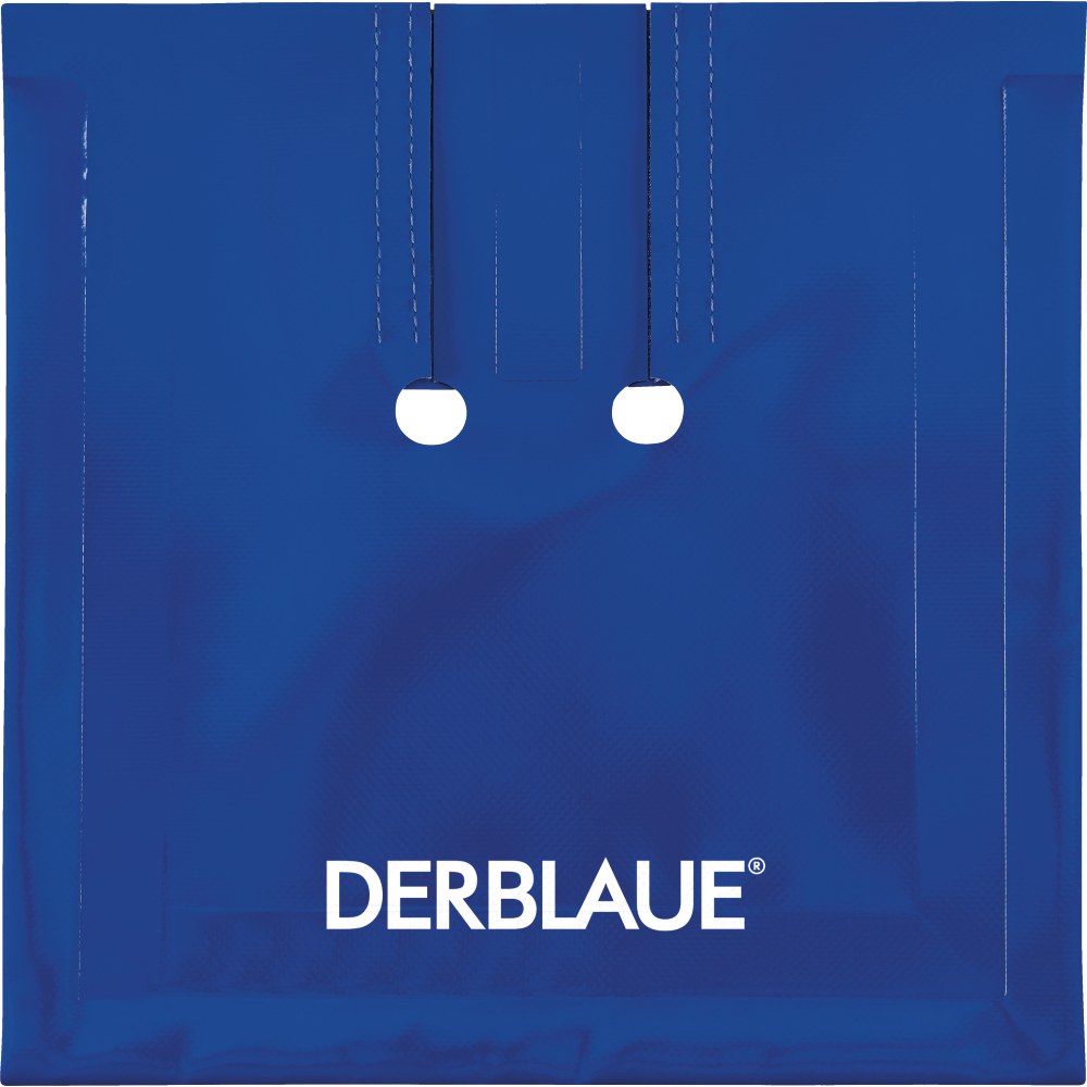 DER BLAUE Doppel-Rosette 2x15mm