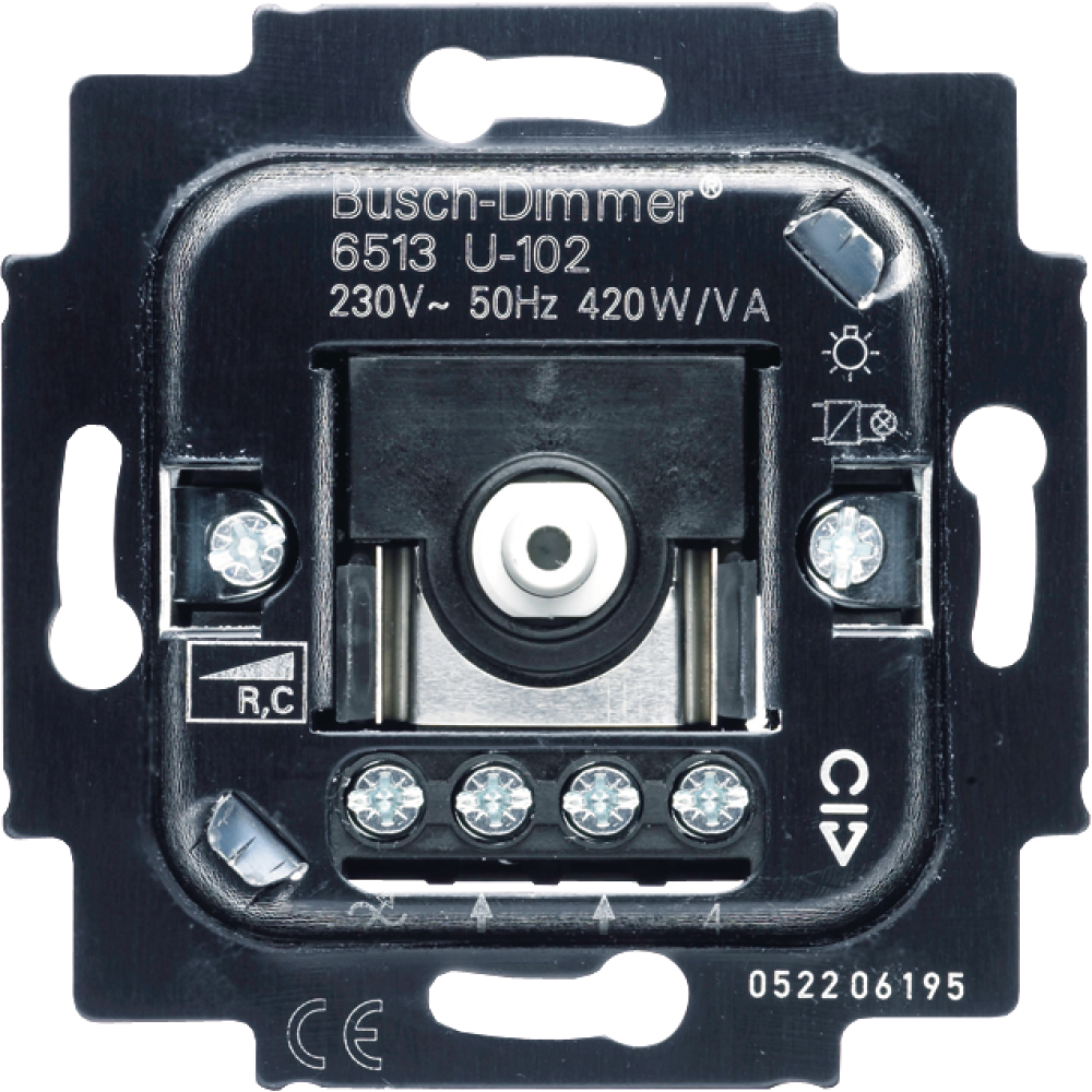 Dimmer-Einsatz 40-420W 6513 U-102 Busch-Jaeger