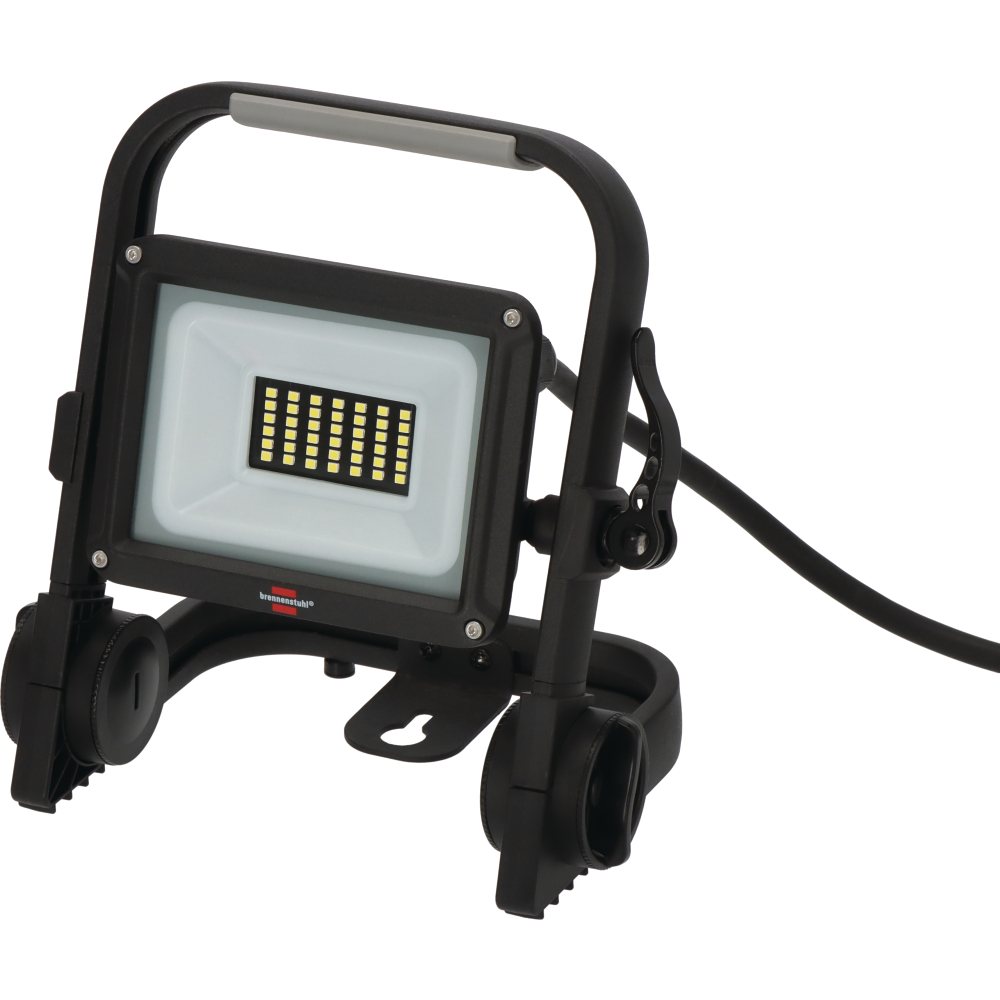 LED Baustrahler JARO 3060M H07RN-F 3G1,0 20W 2300lm 6500K 2m IP65 schwarz mobil