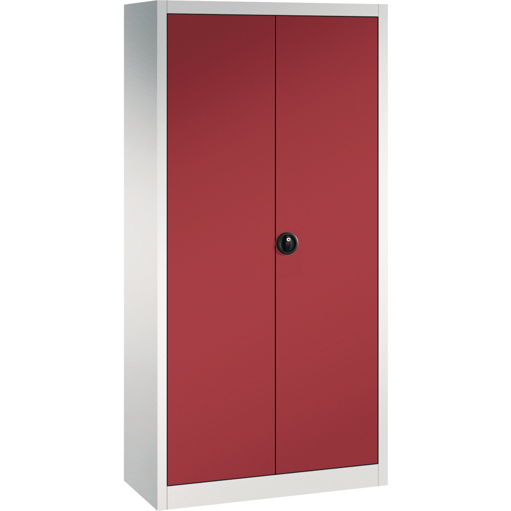 Flügeltürenschrank FORUM 4 Böden, 110kgTraglast H1950xB930xT500mm RAL