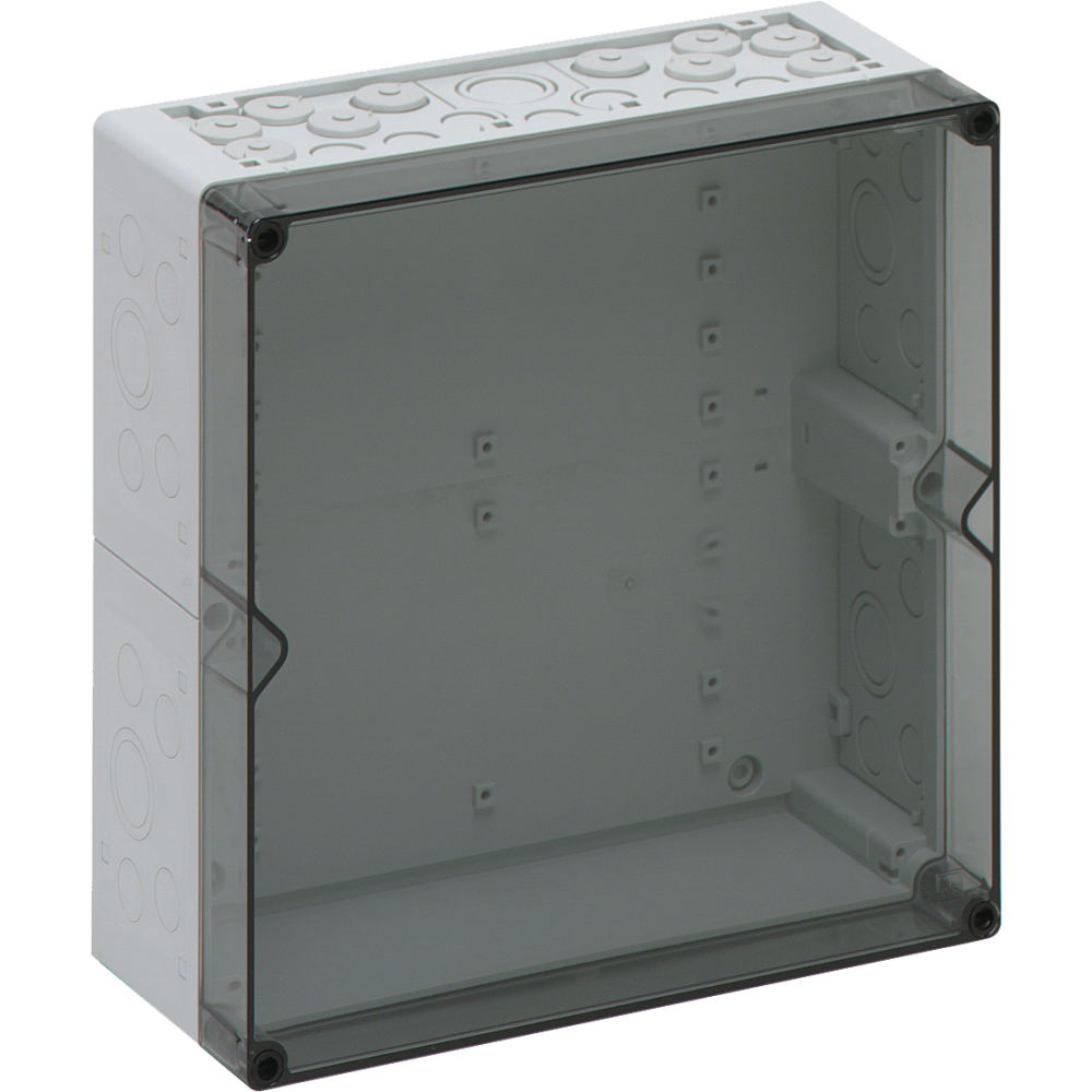 Leergehäuse AKL 2-t IP65 Deckel transparent 300x300x132mm