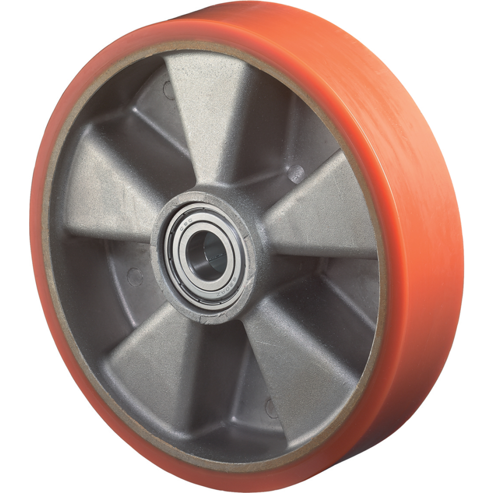 Polyurethanrad150mm Guss-Poly/Alu LG.K