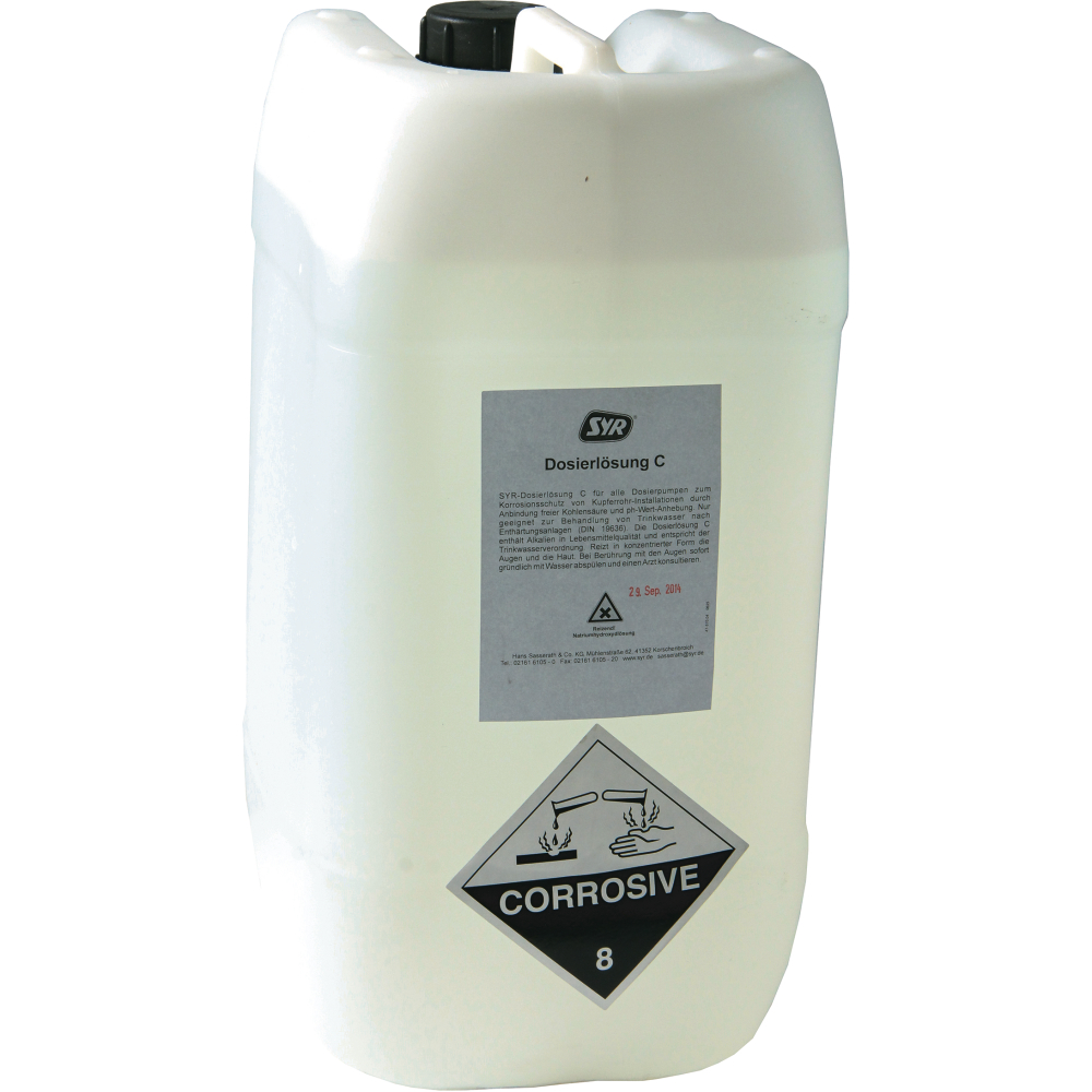 Dosierlösung Typ SW 25 Liter, SYR