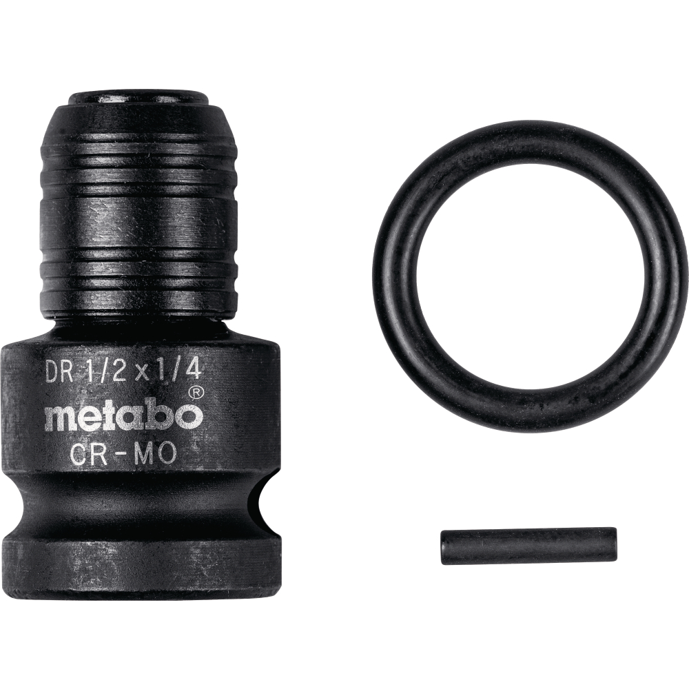 Metabo Adapter 1/2" Außen 4-kt. auf 1/4" Innen 6-kt 3-tlg. schlagfest