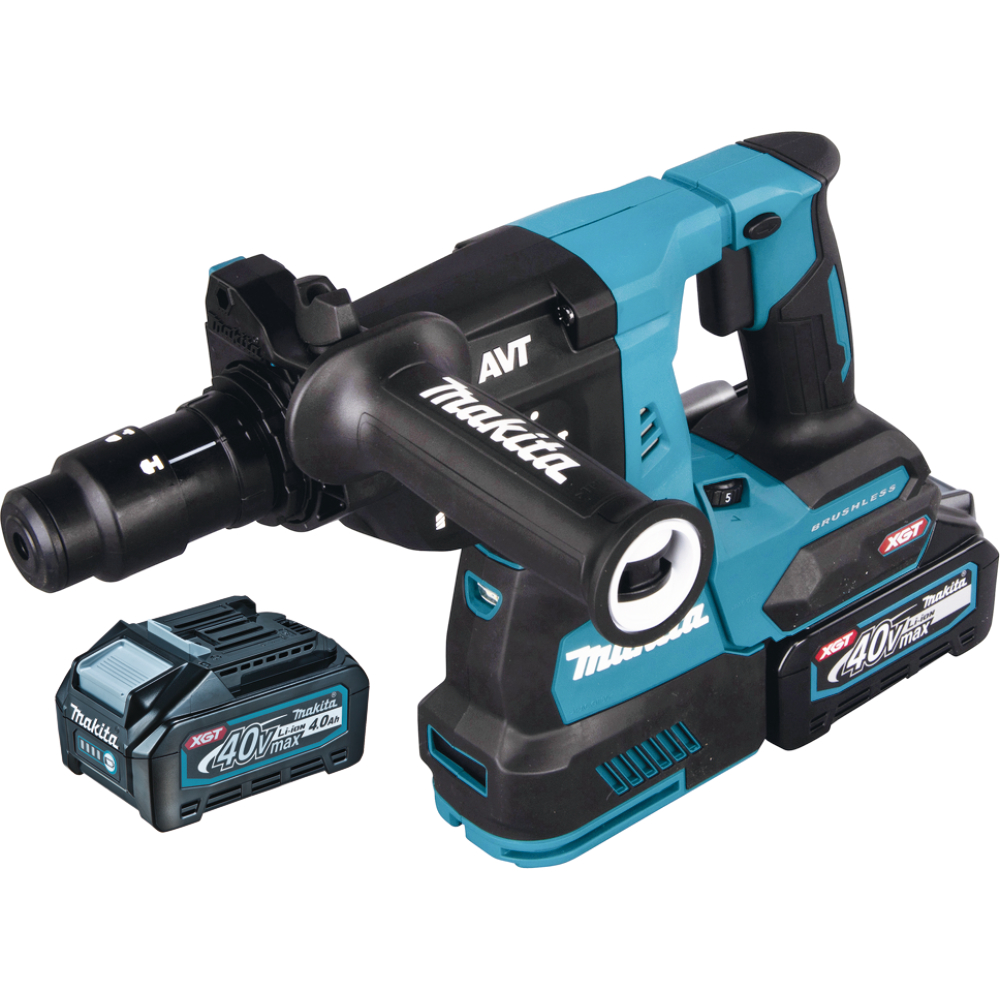 Makita Akku-Kombihammer-Set HR004GM201 40V 2x4Ah 2,8J