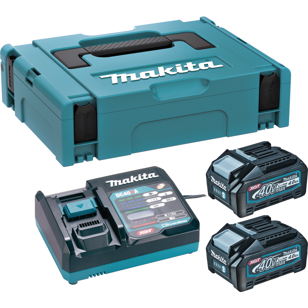 Makita Akku-Set 40V POWER SOURCE-KIT 2x4,0Ah + DC40RA