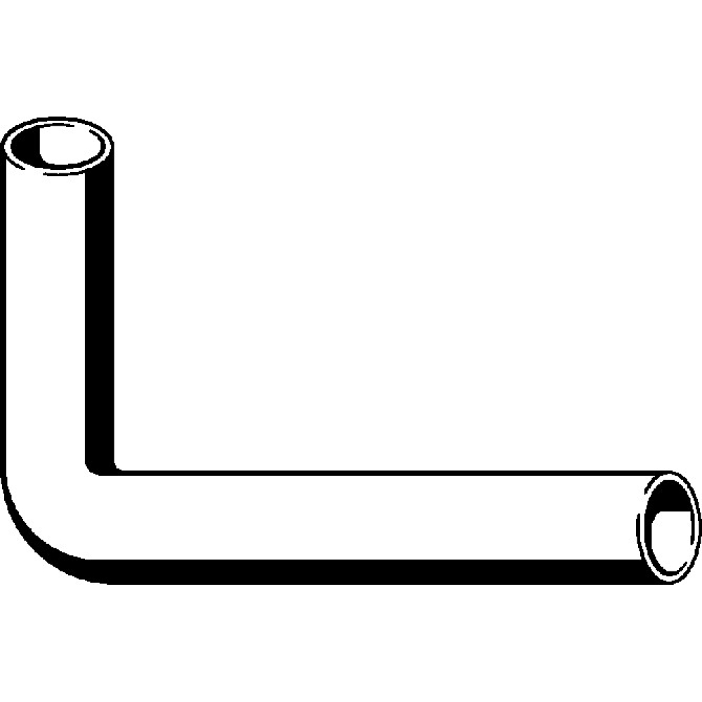 Viega Überlaufrohr 7891-651 in 25x130x70mm Kunststoff weiß