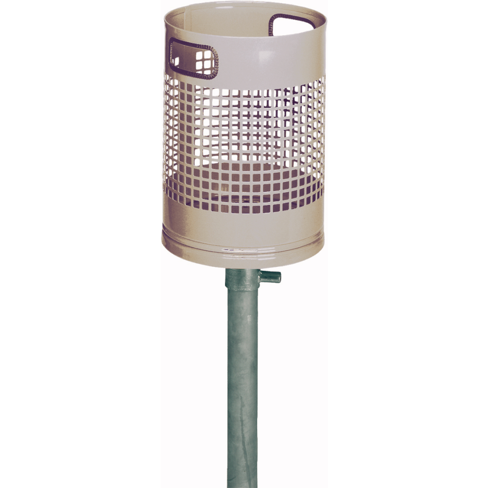 Abfallbehälter 30 l Edel. B350xT350xH1200 mm