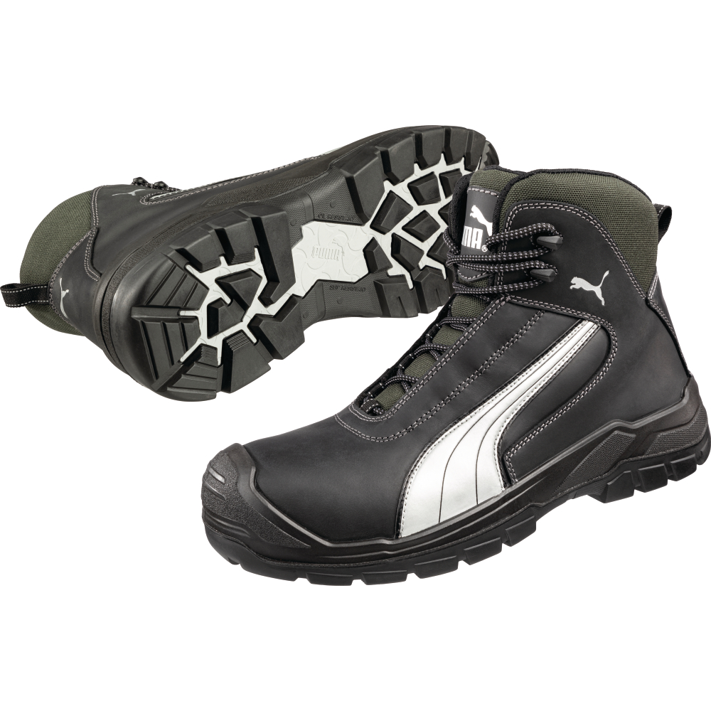 Puma Sicherheitsschnürstiefel Cascades Mid 630210 S3 CI HI HRO SRC Gr.47