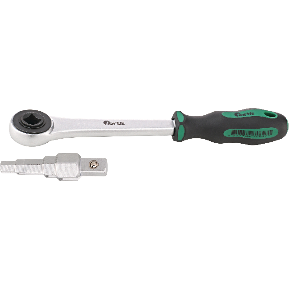 FORTIS Stufenschlüssel-Set 2tlg. Inkl. Knarre 1/2"