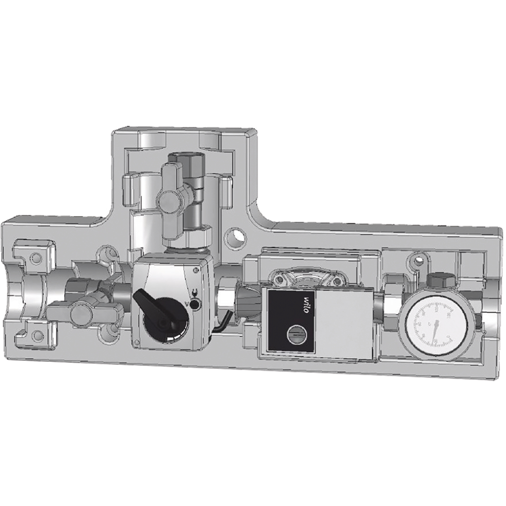 KWB Rücklauftemperaturanhebung DN32 Wilo Para 32/7-50 iPWM für CF2