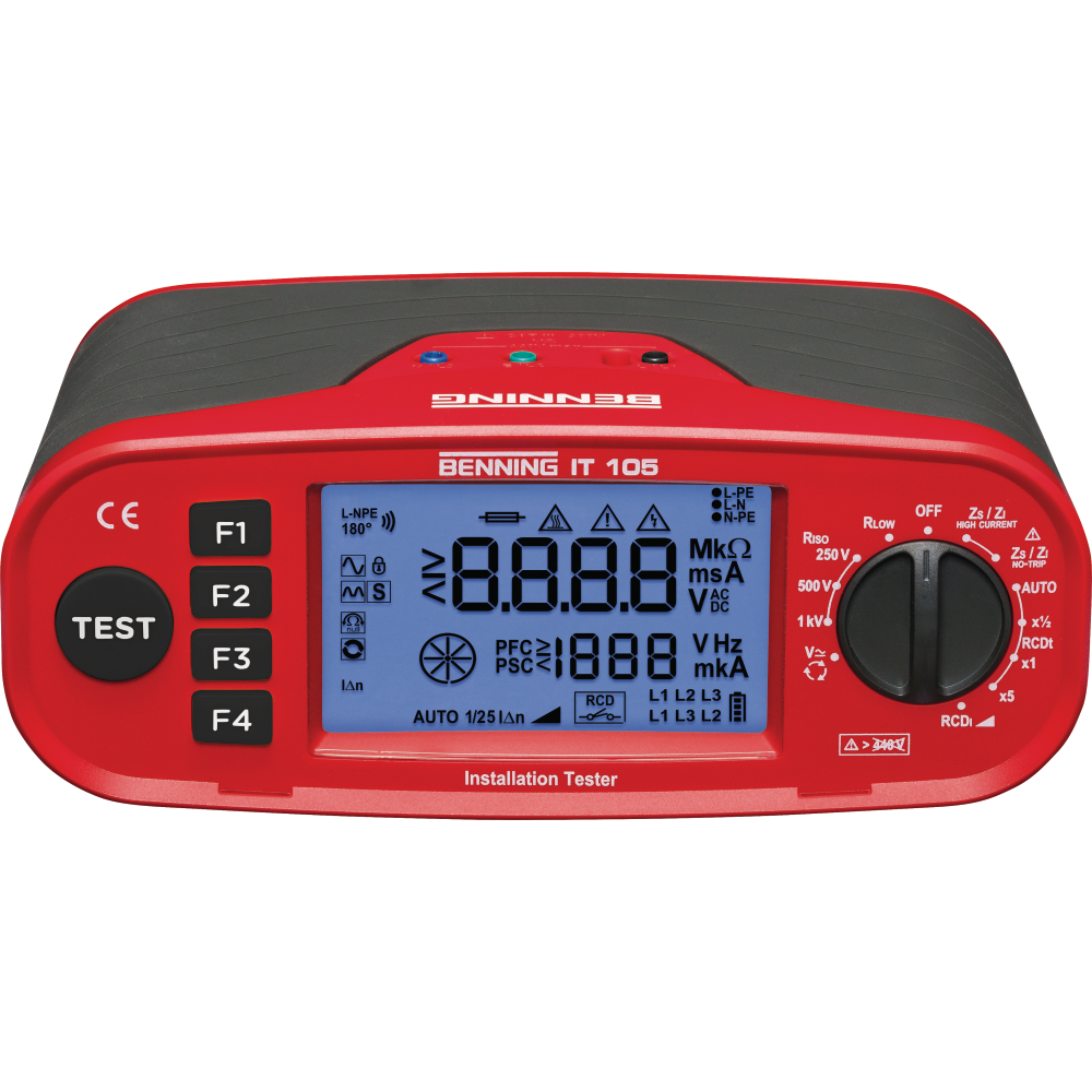 Installationsprüfgerät IT 105 Benning