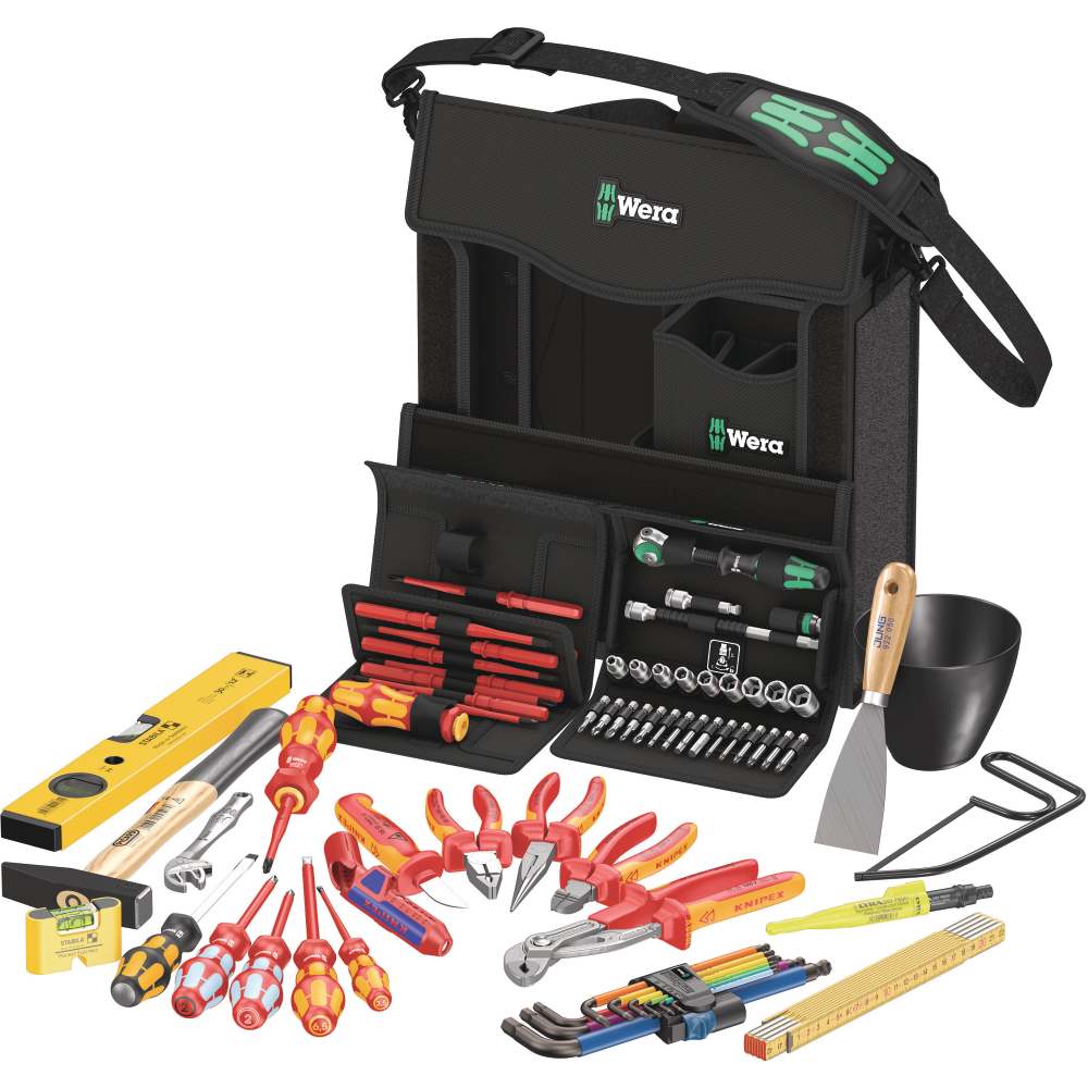 Werkzeugsortiment Elektro E1 73-teilig Wera Wera