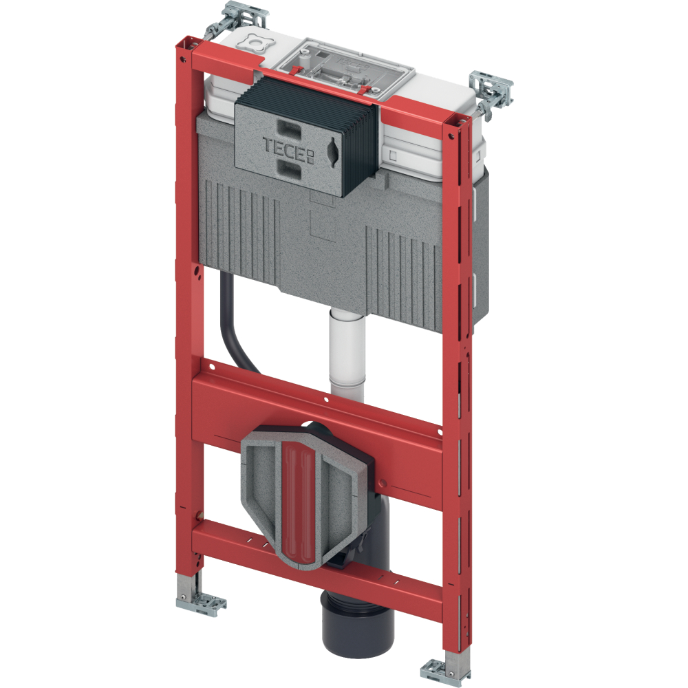 WC-Element TECEprofil 50cm mit Uni-Spülkasten, BH 98cm