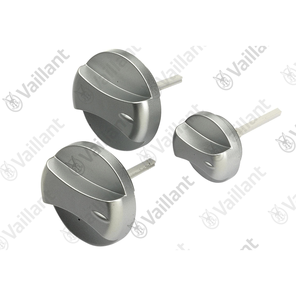 Vaillant Knopf, platin, Set a 3 St. Vaillant-Nr. 114289