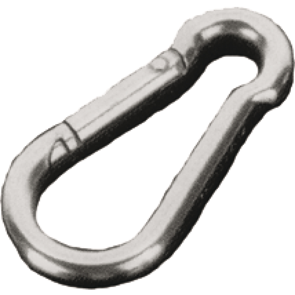 Karabinerhaken 100x10mm V4A