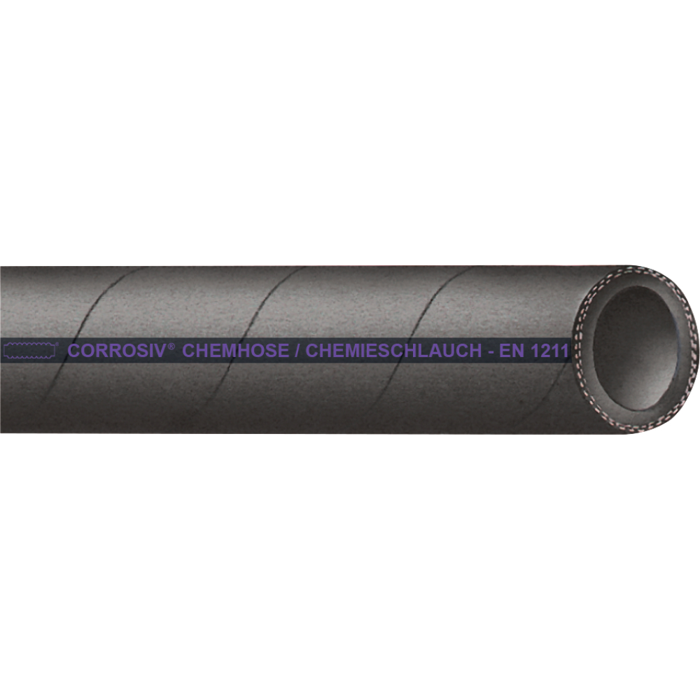 Chemie-Förderschlauch CORROSIV EN 38x6,5mm