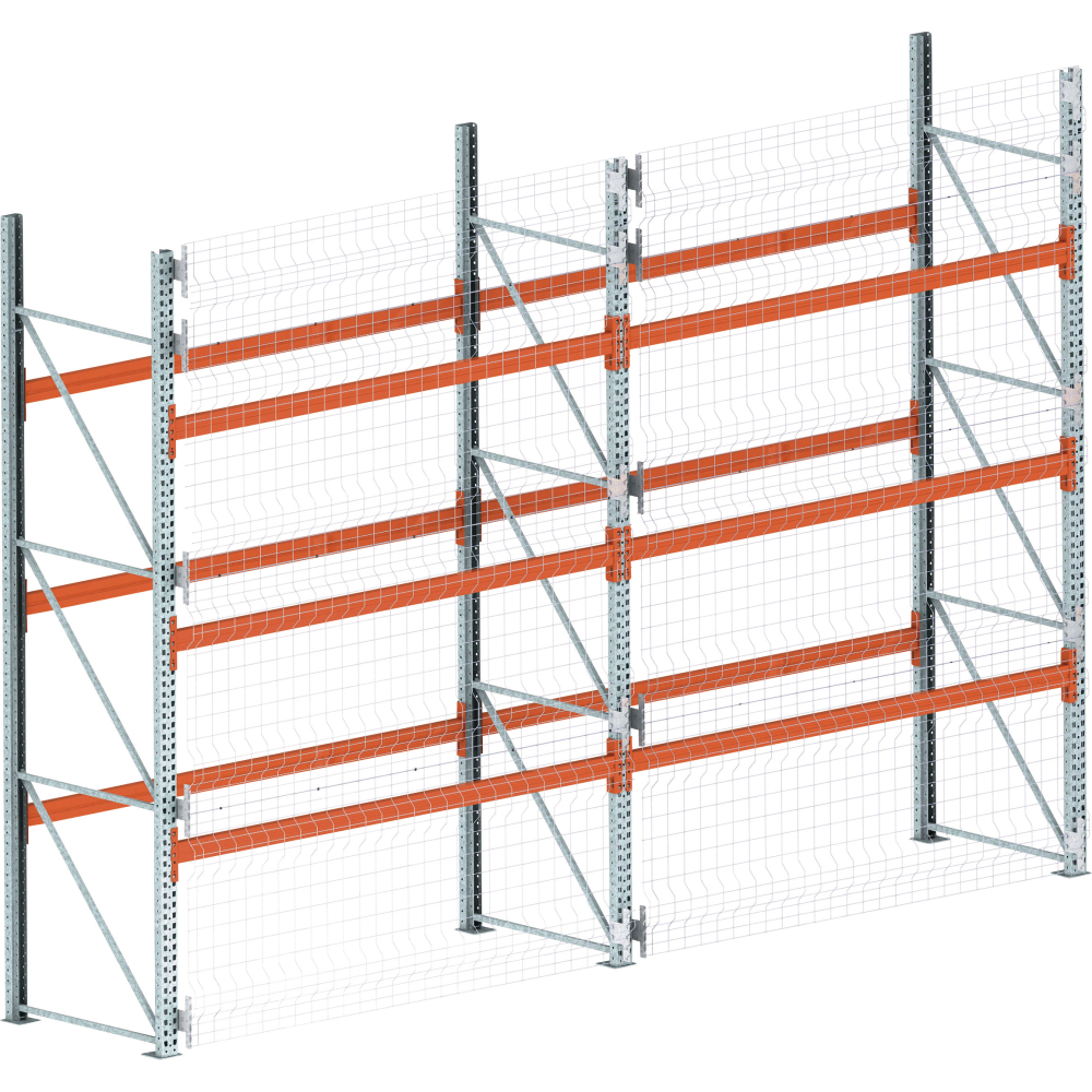 Rückwandgitter QR 2700x1100 RAL 5010 Multipal