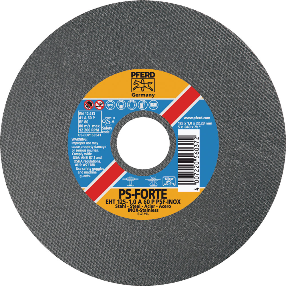 PFERD Trennscheibe gerade A24PPSF-INOX 178x2,5mm