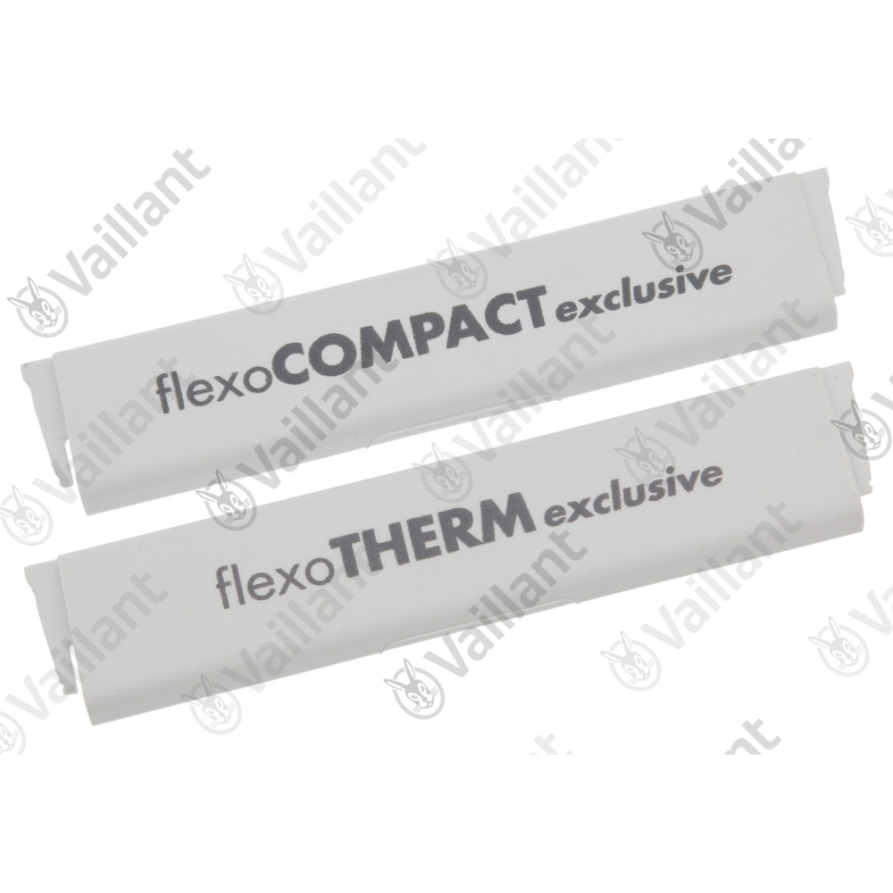 Vaillant Firmenschild, Satz flexoTHERM Vaillant-Nr. 0020210636