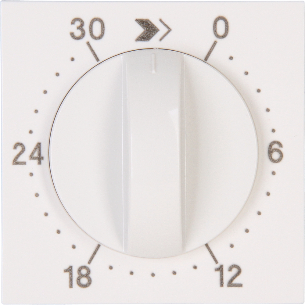 Abdeckung HK07 für mech. Zeitschaltuhr 30 min rw
