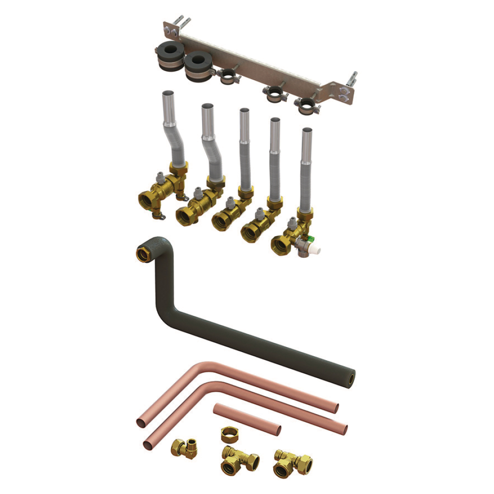 Vaillant Anschlusskonsole flexoTHERM mit integrierter Befüllstation