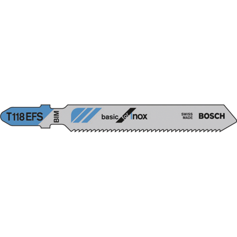 Bosch Stichsägeblatt T 118 EFS PRO Stainless Steel 5 Sägeblätter
